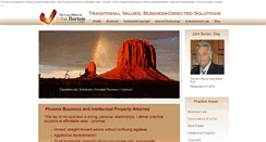 Desktop Screenshot of burtonlawpllc.com